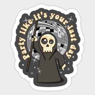 Saturday Death Sticker